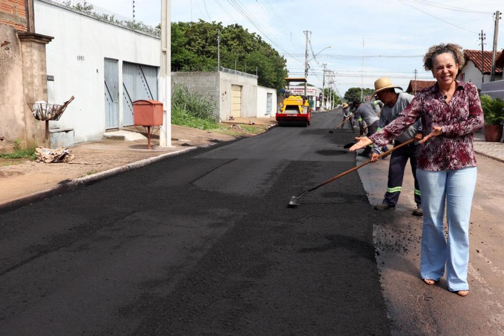 Prefeita Josi Nunes se consolida como tocadora de obras e transforma Gurupi