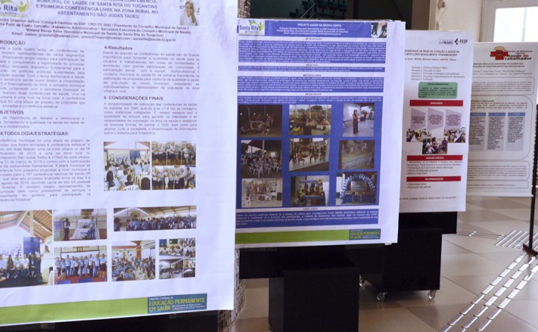 ETSUS promove mostra de trabalhos científicos em saúde - Foto: Saúde/Governo do Tocantins