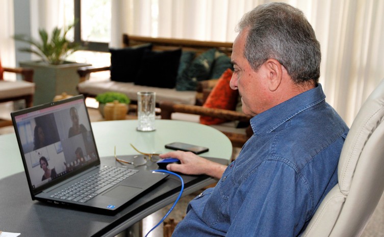 Semarh e o Naturatins apresentaram para a Agência ANA nesta sexta-feira, 11, os avanços na gestão das águas do Estado - Foto: Marcel de Paula/Governo do Tocantins