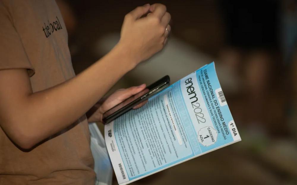 Primeira etapa do Enem foi neste domingo (13) — Foto: Érico Andrade