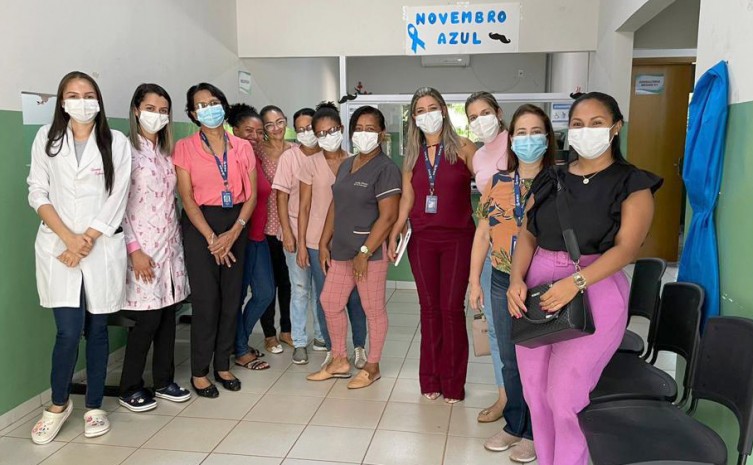 Profissionais de saúde da Unidade básica de Saúde de Blandina de Oliveira Negre - Foto: Saúde/Governo do Tocantins