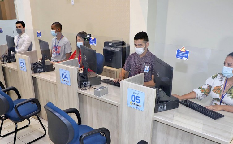 Detran informa novo horário de atendimento ao público