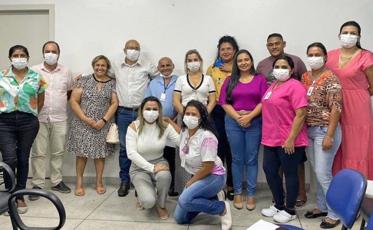 Equipe da Colsat durante reunião - Foto: Governo do Tocantins