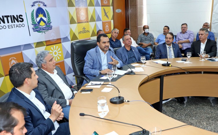 Governo do Tocantins recebe empresa responsável por trecho da Ferrovia Norte-Sul que anuncia operação no Estado nos próximos meses