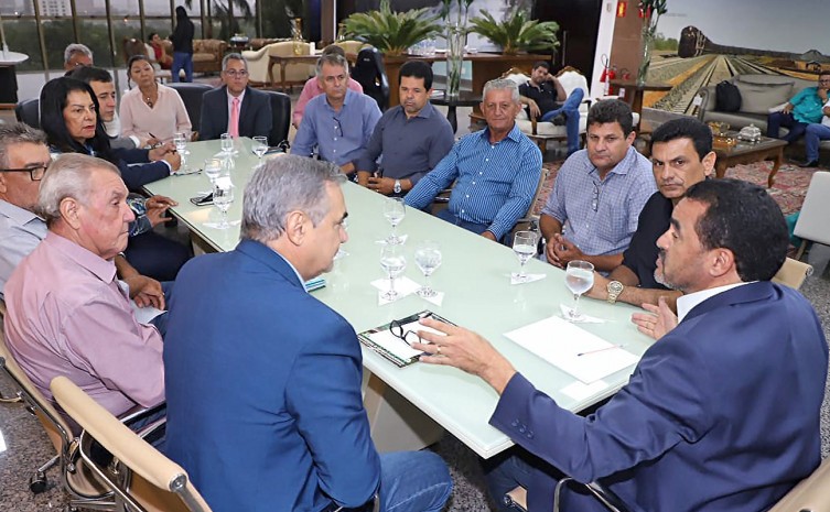 Governador Wanderlei Barbosa e presidente da Faet discutem demandas do agronegócio