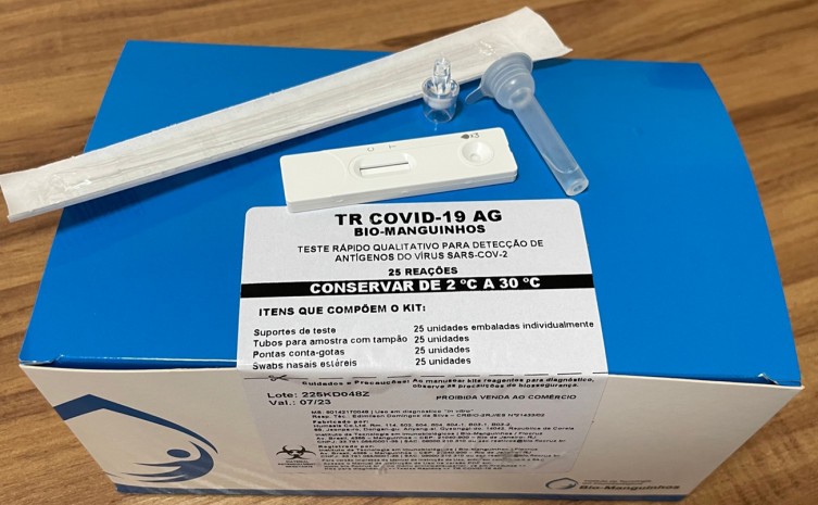 Nova remessa de testes rápidos da Covid-19 é distribuída para municípios - Foto: SES/Governo do Tocantins