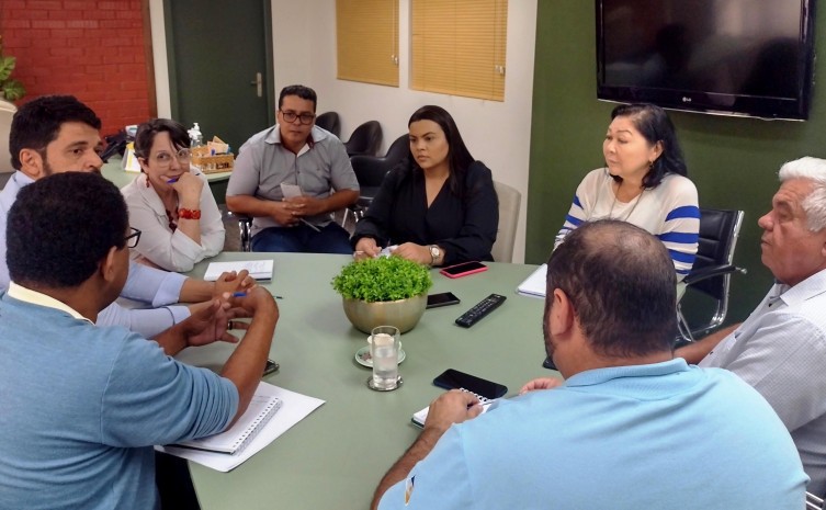Semarh e o Ruraltins se reuniram para tratar do plano das oficinas preparatórias das consultas públicas do mercado de carbono no Estado - Foto: Semarh/Governo do Tocantins