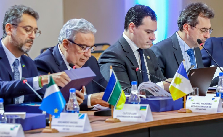 Vice-governador Laurez Moreira participa do Fórum Nacional de Governadores em Brasília