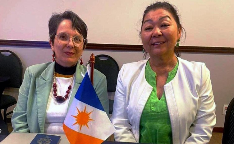 Secretária Miyuki Hyashida e a superintendente Marli Santos participaram da agenda de reuniões em Brasília - Foto: Divulgação