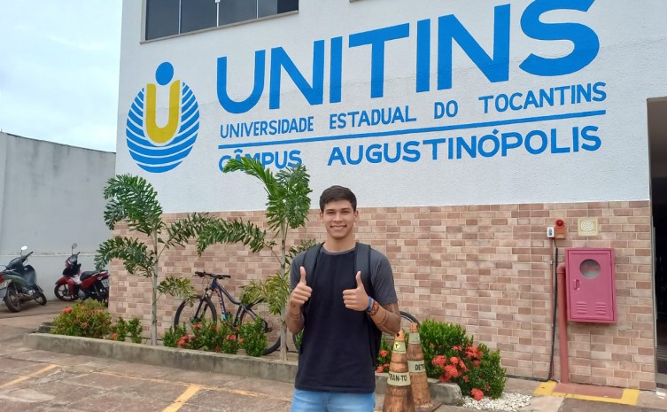 Jovem Apinajé é o primeiro de sua etnia a cursar Medicina na Unitins