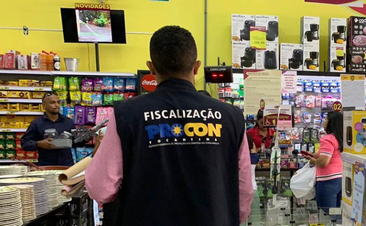 Procon Tocantins autua loja em Gurupi por falta de preço nos produtos