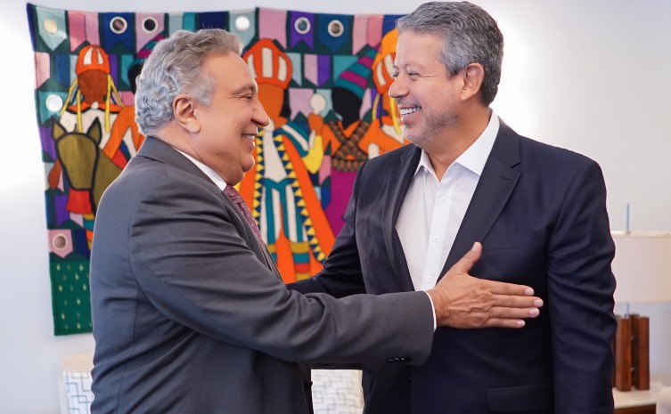 Vice-governador Laurez Moreira se reúne com presidentes da Câmara, Arthur Lira e do Senado, Rodrigo Pacheco, em Brasília