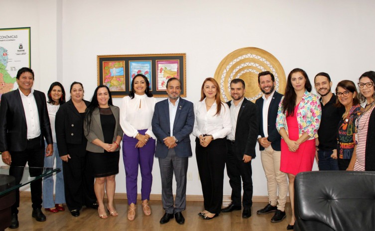 Reunião entre secretarias e entidades serviu para alinhar ações estratégicas no desenvolvimento de projetos convergentes já contemplados pelo PICS - Foto: Arthur Silva/Governo do Tocantins