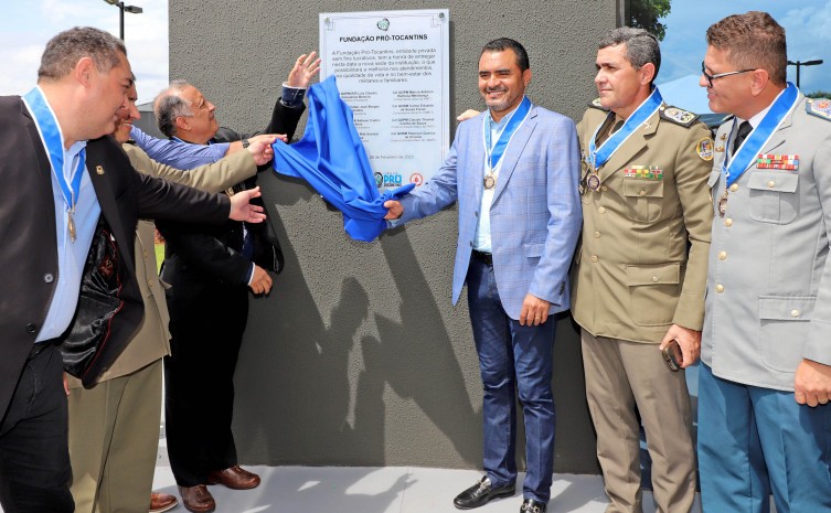 Governador Wanderlei Barbosa reafirma parceria do Governo do Estado com Fundação Pró-Tocantins em inauguração de sede