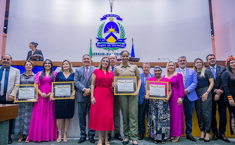 Vice-governador do Tocantins, Laurez Moreira, prestigia Sessão Solene da Aleto em homenagem às mulheres
