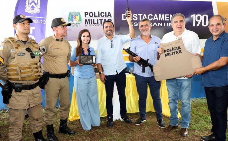 Destacamento da Polícia Militar de Esperantina é o 30º reaberto pelo governador Wanderlei Barbosa
