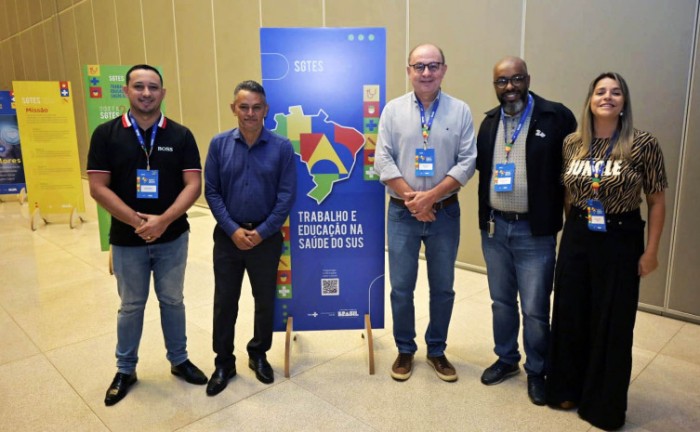 Equipe da SES-TO participa de evento do Ministério da Saúde, em Brasília - Foto: SES/Governo do Tocantins