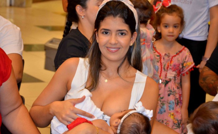 Ao doar o leite, o benefício é mútuo, a doação aumenta a produção de leite e os bebês são alimentados - Foto: André Araújo/Governo do Tocantins