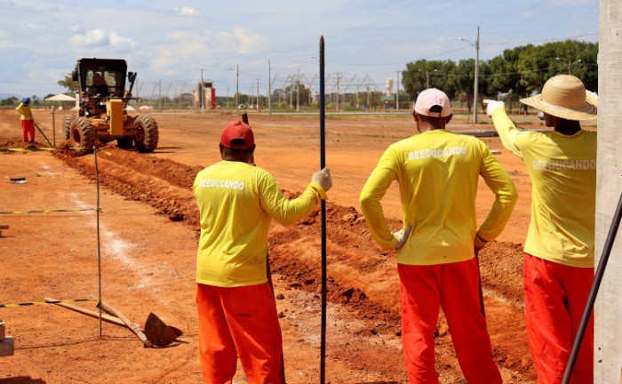 Cidadania e Justiça disponibiliza mão de obra de custodiados na preparação da Agrotins
