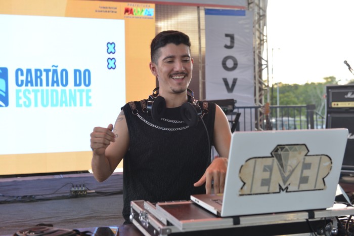 DJ Remmer será atração do Ação Jovem no Aureny III - Fotógrafo:Lia Mara/Secom Palmas