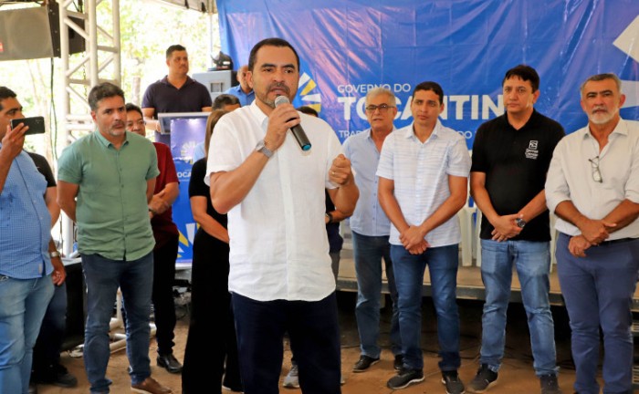 Em Lavandeira, governador Wanderlei Barbosa participa do lançamento da pedra fundamental de empreendimento que irá fomentar o turismo nas Serras Gerais