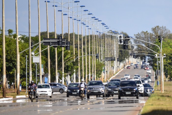 Motociclistas são a maioria das vítimas de acidentes nas vias da Capital - Fotógrafo:Lia Mara/Secom