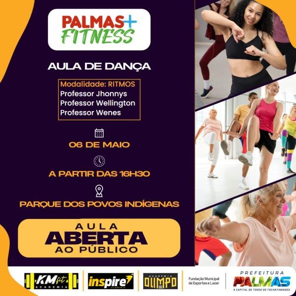 Aulas de dança gratuita aberta ao público em geral - Fotógrafo:Divulgação