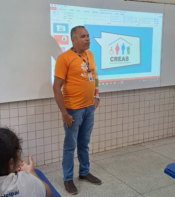 A campanha do Maio Laranja é uma mobilização nacional - Fotógrafo:Divulgação