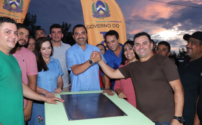 Governador Wanderlei Barbosa inaugura R$ 3 milhões em obras em Rio dos Bois, que completa 32 anos de emancipação
