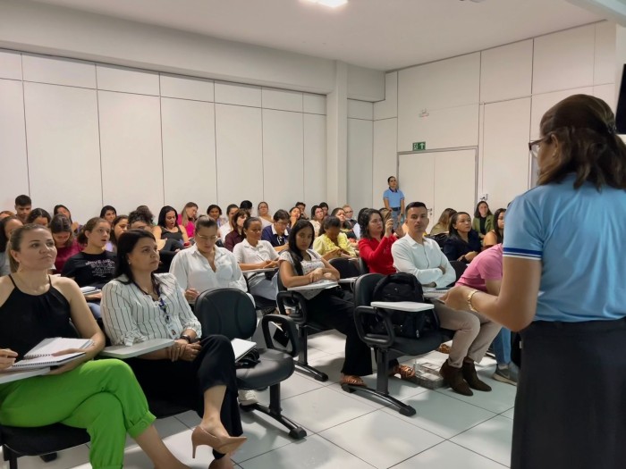 Profissionais de várias áreas da Semus puderam participar do seminário - Fotógrafo:Divulgação Semus