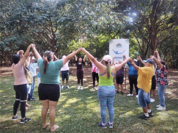 Ação no PPI reuniu idosos do Cras Krahô nesta quinta, 11 - Fotógrafo:Divulgação