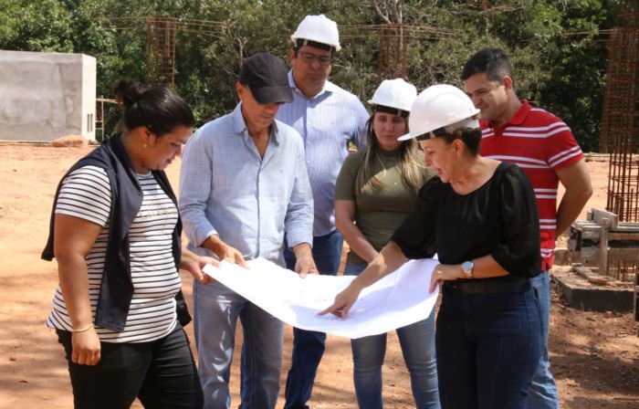 Prefeita Josi Nunes visita obras da Estação da Cidadania e Via da Integração Leste Oeste