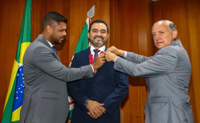 Na Câmara Municipal de Goiânia, Governador Wanderlei Barbosa recebe homenagem por contribuição da sua gestão ao agronegócio do país