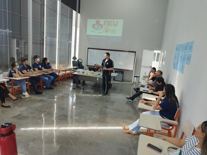 Curso de ‘Emergências Psiquiátricas’ reforça empatia aos pacientes - Fotógrafo:Divulgação / Fesp Palmas