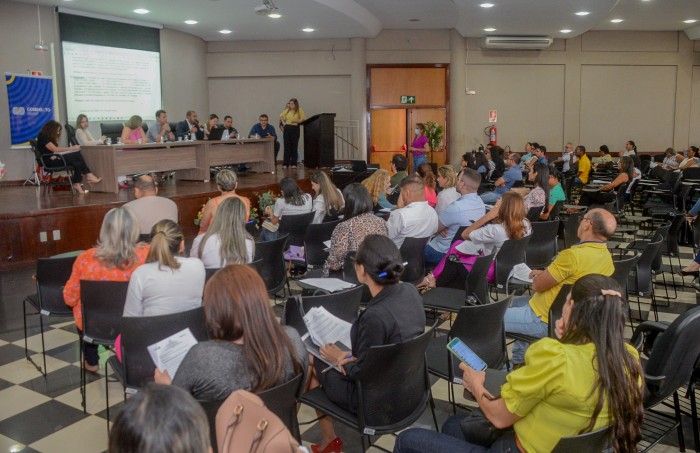 Gestores de saúde dos 139 municípios se reuniram para debater melhorias para SUS - Fotógrafo:Raiza Milhomem / Semus Palmas
