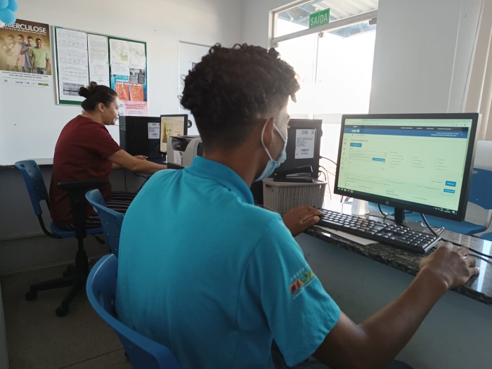 Computadores começaram a ser instalados nas USFs - Fotógrafo:Divulgação
