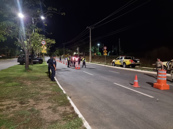 A Operação Integrada contou com o apoio da Guarda Metropolitana de Palmas e da Policia Militar aos agentes de Trânsito da Sesmu e do Detran/TO. - Fotógrafo:Divulgação