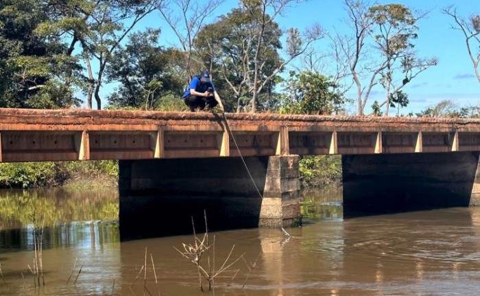 As amostras são coletadas em 80 pontos de monitoramento - Foto: Divulgação