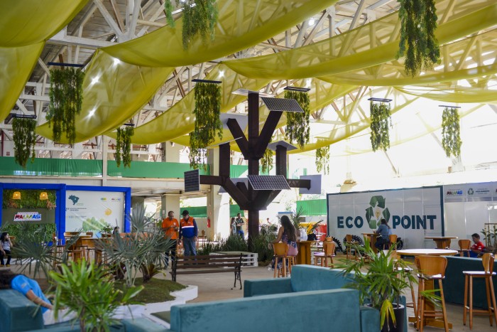 Praça da Sustentabilidade recebe visitantes na Semana Municipal do Meio Ambiente - Fotógrafo:Regiane Rocha/Secom Palmas