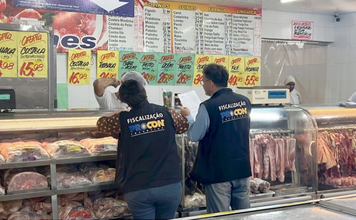 Procon Tocantins encontra variação de até 149,53% em açougues de Palmas
