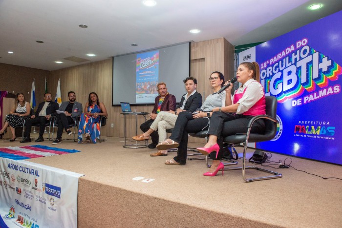 Secretária de Desenvolvimento Social, Adriana Aguiar, representou a prefeita Cinthia Ribeiro e destacou o compromisso da gestão com a inclusão social - Fotógrafo:Lia Mara/Secom Palmas
