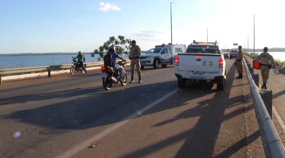 Corpo de idoso é encontrado boiando perto da ponte no lago de Palmas