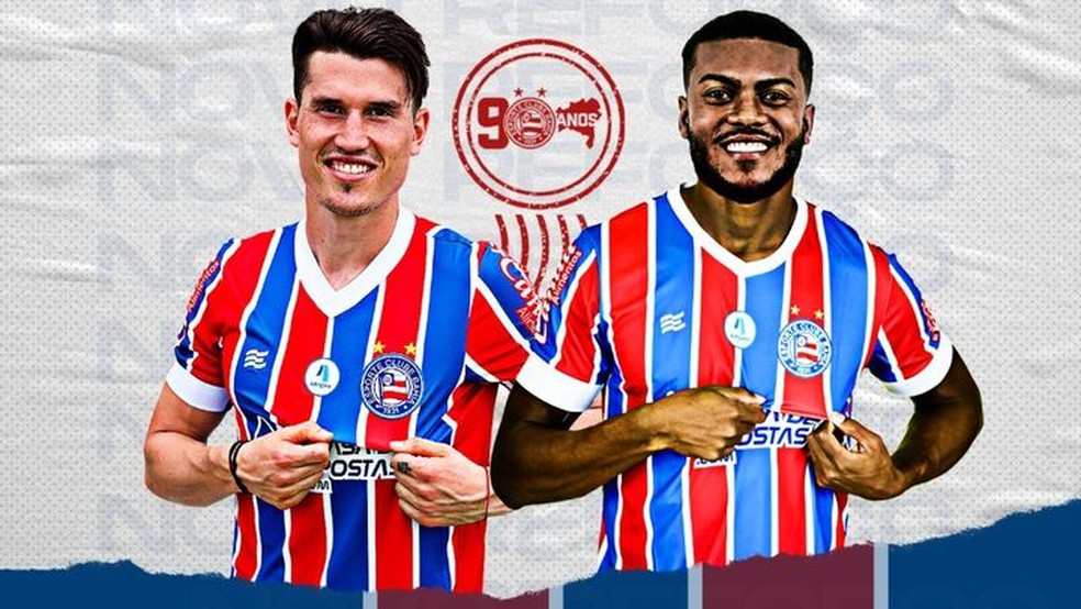Após postagem apressada, Bahia confirma contratações de Isnaldo e Marcelo Cirino