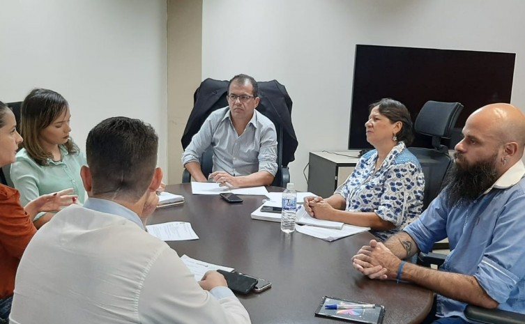 Gestores da CGE Tocantins e da ATI se reúnem para acompanhamento do serviço de construção do novo Portal da Transparência