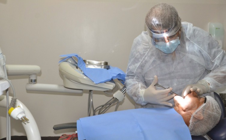 Serviço de Odontologia Hospitalar evita infecções hospitalares e reduz o tempo de internação - Foto: Ellayne Czuryto/Governo do Tocantins