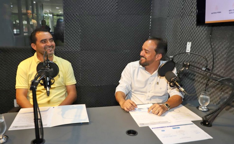 Governador Wanderlei Barbosa participa do primeiro episódio do Podcast Sics