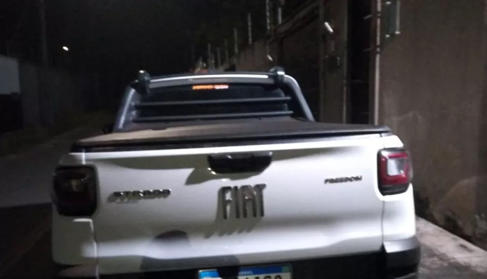 Mulher foi sequestrada pelo ex em Araguaína — Foto: Divulgação/Polícia Militar 